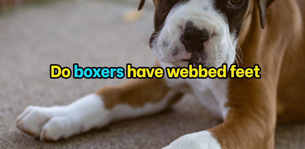 Do boxers have webbed feet